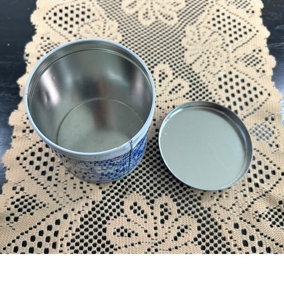 Vintage Decorative Tin- Agro Delfts Blue Holland- 601- windmill- rustic - Picture 8 of 8